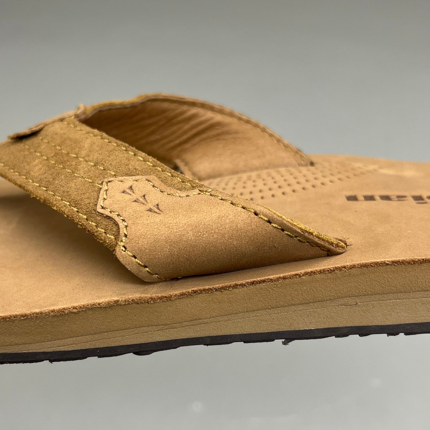 COBIAN Lazo Premium Leather Sandals Men's Sz 10 EU 43 Tan LZO-24-230-10