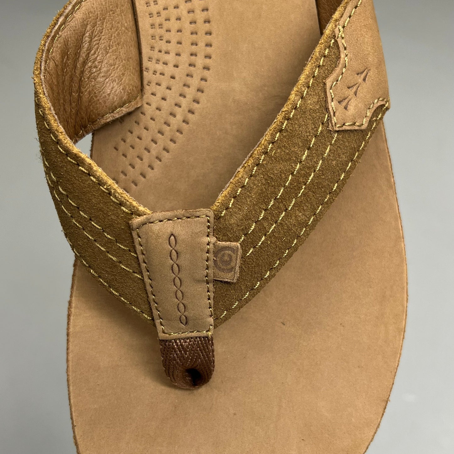COBIAN Lazo Premium Leather Sandals Men's Sz 10 EU 43 Tan LZO-24-230-10